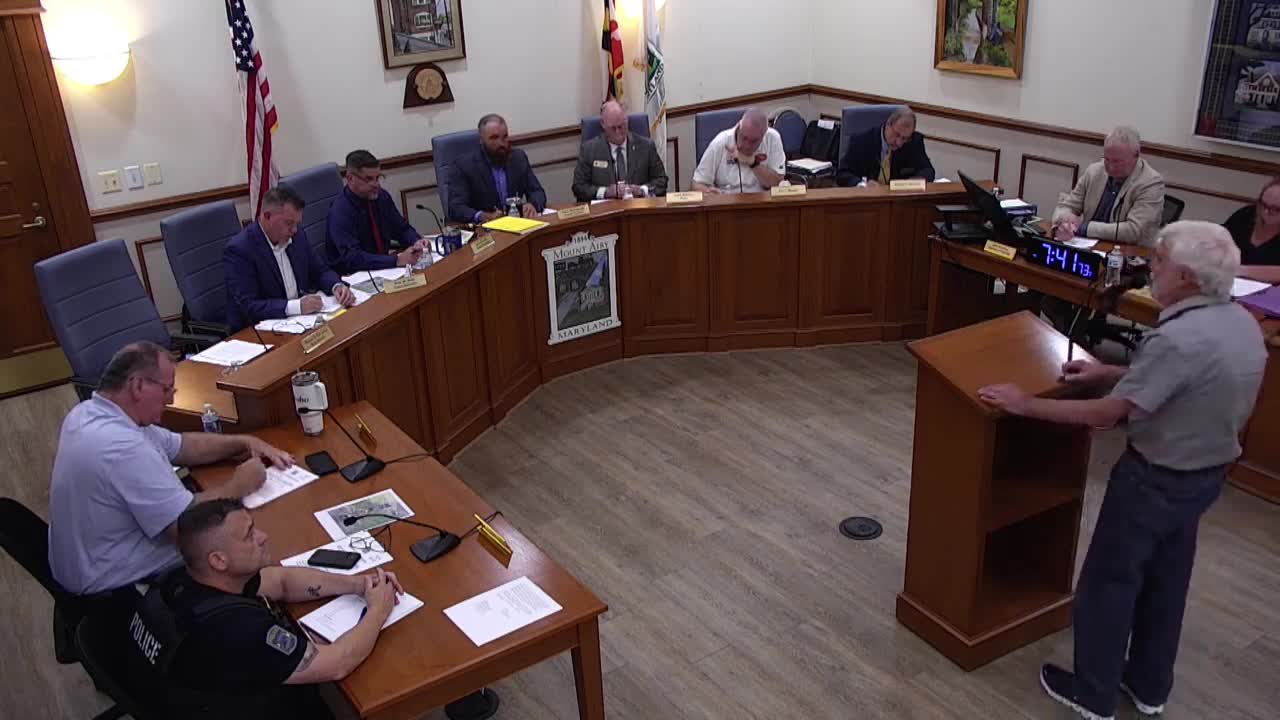 Water and Sewer Commission Chair Calls for Urgent Rate Increase Discussion in Mount Airy