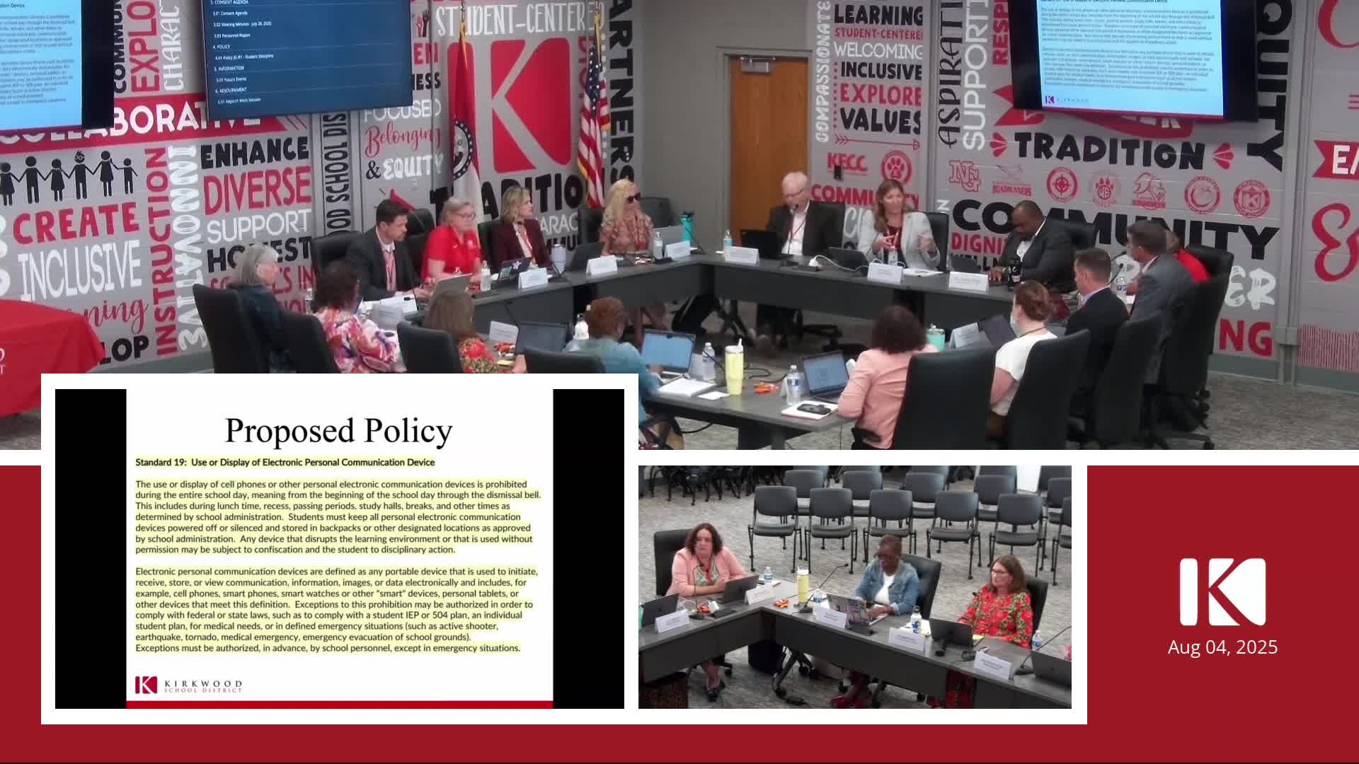 School Officials Plan to Revisit Cell Phone Policy After First Semester Review