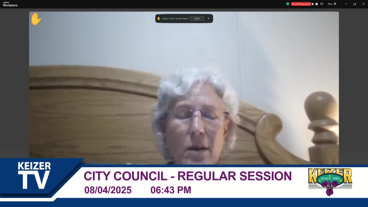 Keizer City Council Approves Revitalization Plan and New Welcome Sign Design