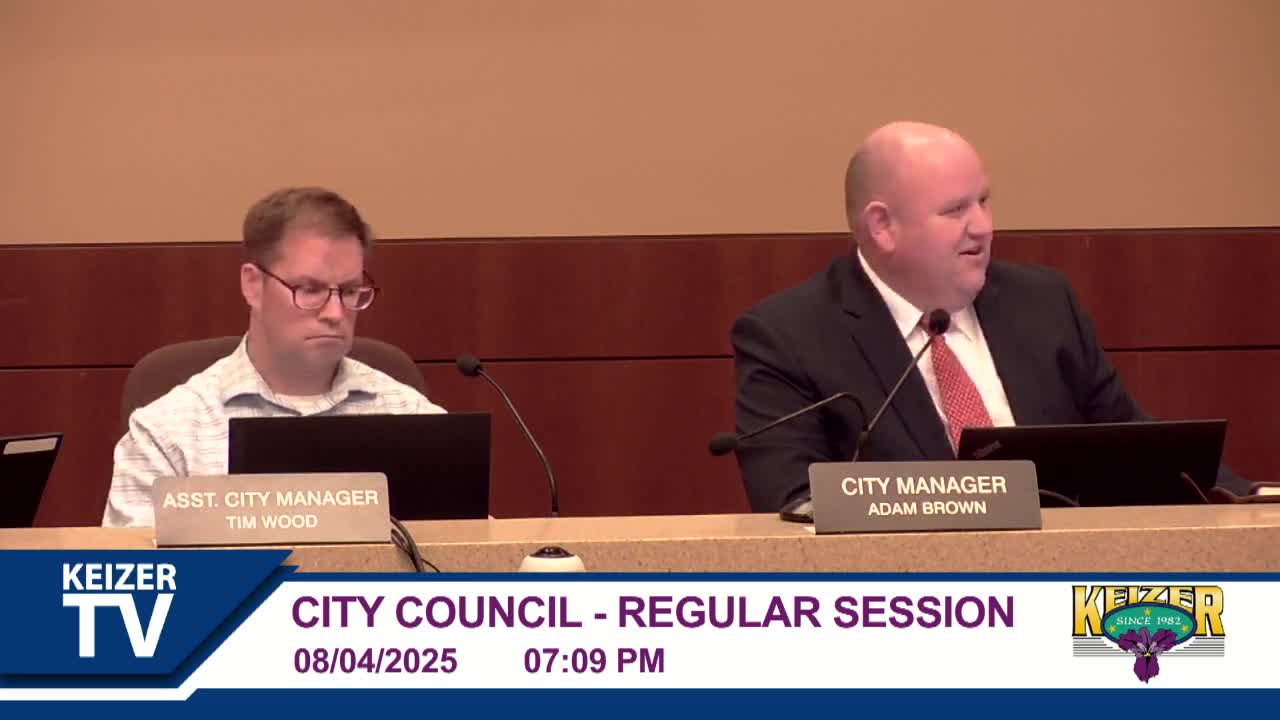 Keizer City Council Approves RFP for Managing Little League Complex