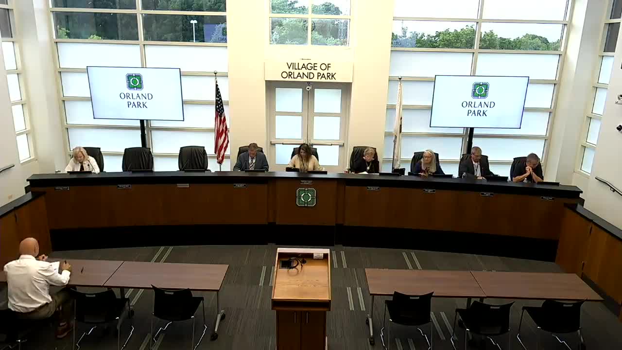 Trustee Lawrence approves contracts for Centennial Park concert and Taste of Orland Park
