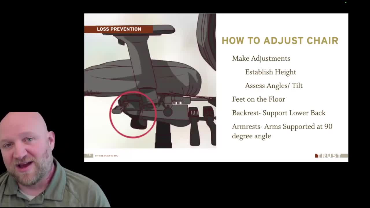 Workplace Ergonomics Workshop Promotes Healthy Posture and Equipment Adjustments