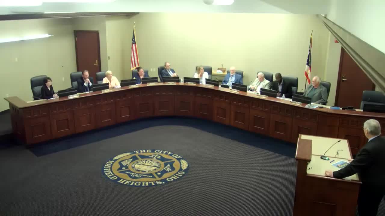 Maple Heights City Council approves water service agreement with Mayfield Heights