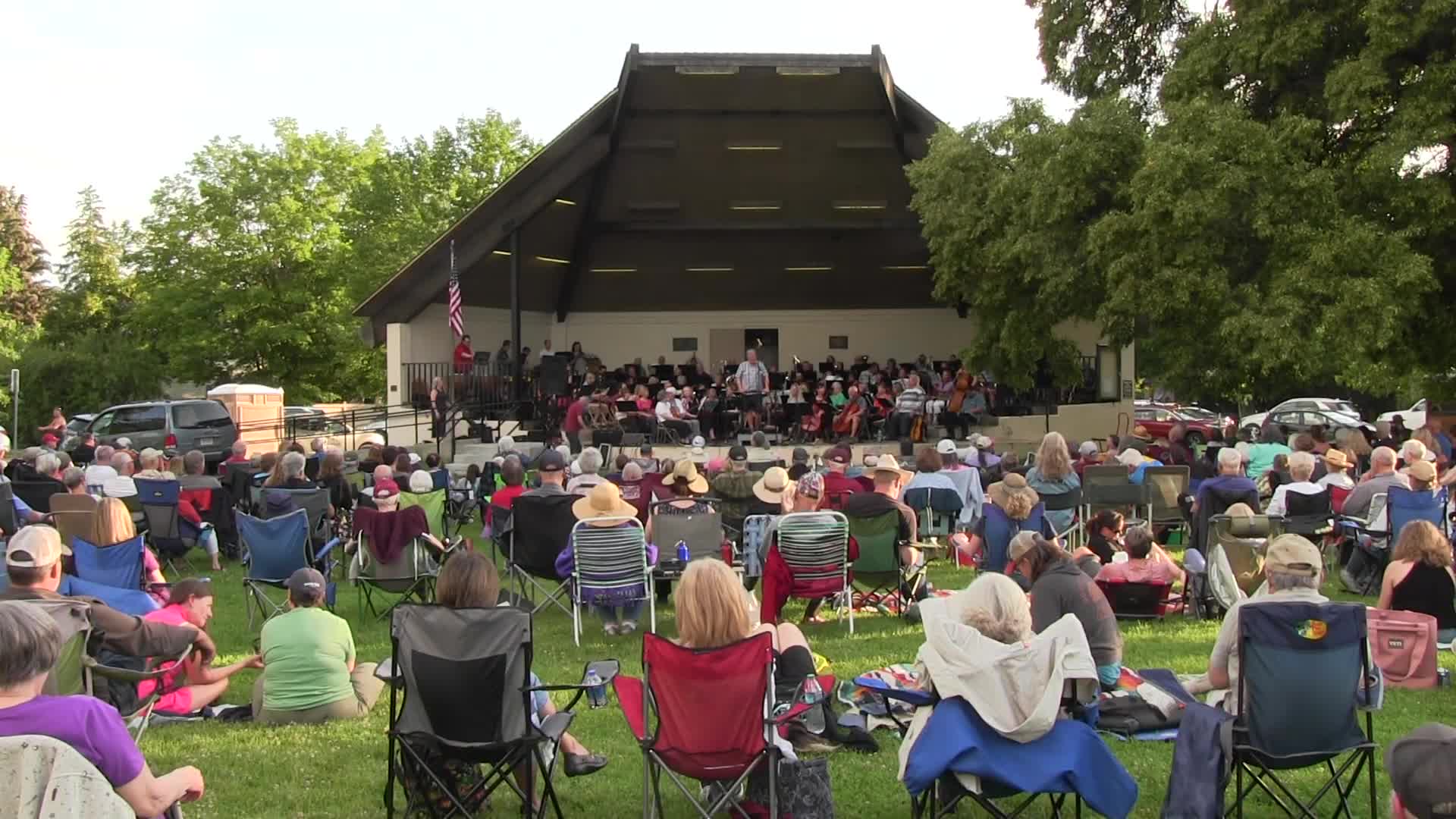 Colleen Rose Barts Performs at First Concert Before Summer Theater in Fort Peck