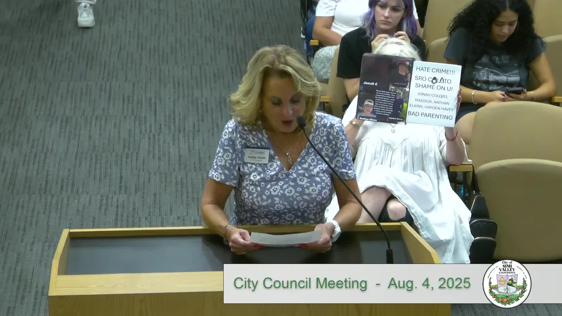 Simi Valley Chamber of Commerce urges grant approval for community investment