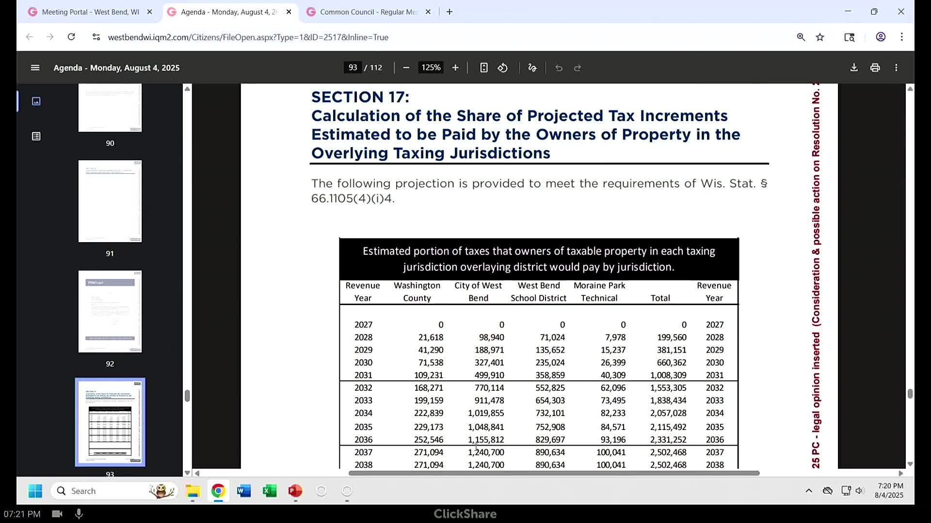 EDWC CEO Christian Cheslock presents economic impact tool for Washington County municipalities