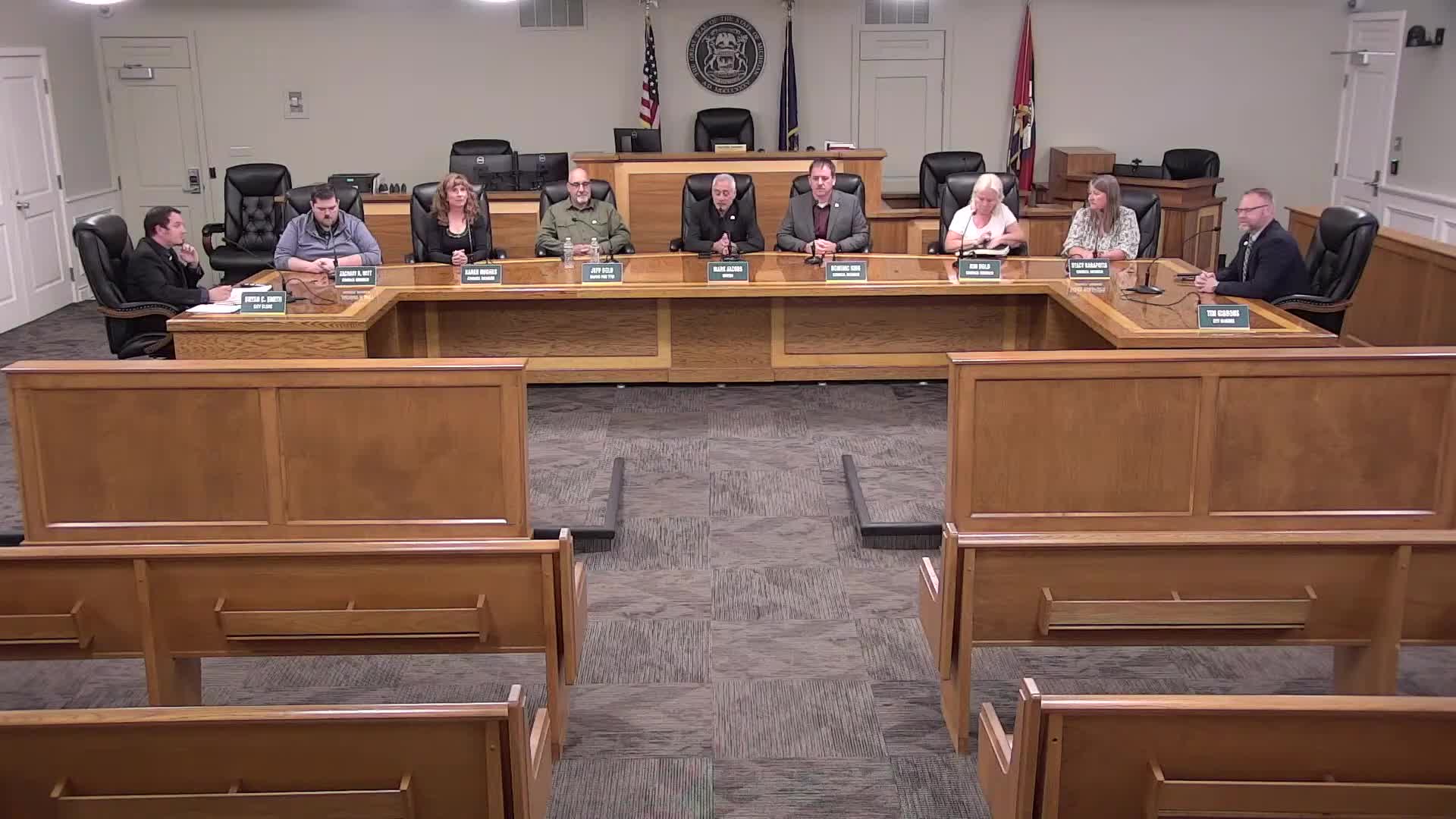 Council Member Witt Moves to Resume Open Session and Uphold Disclosure Denial