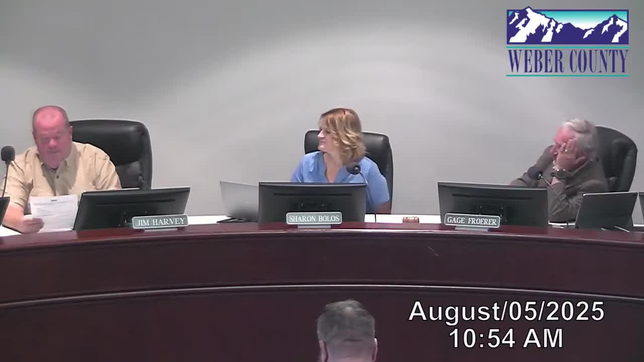 Commissioners Discuss New City Development Near North Ogden