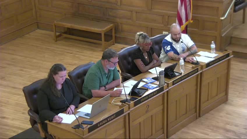 Bay City Commissioners Discuss No-Knock Warrant Resolution and Public Safety Concerns