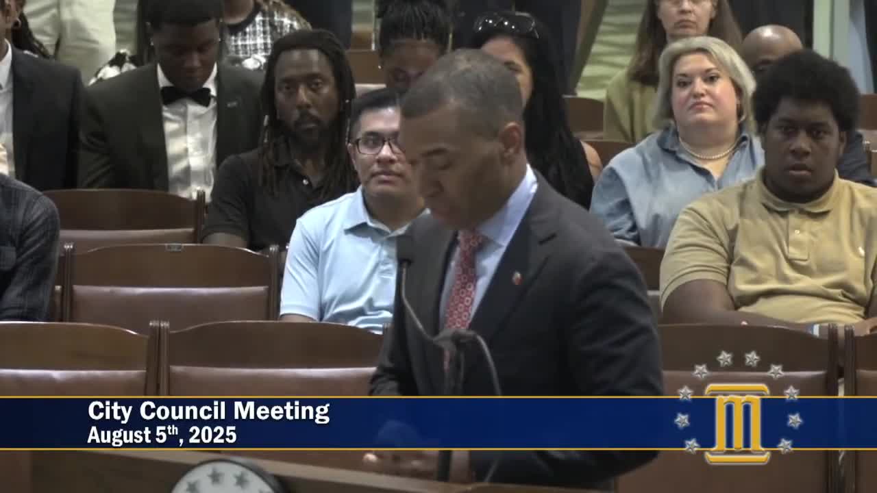 Mayor Reed previews FY2026 budget, highlights taxes, parks investments and public-safety technology