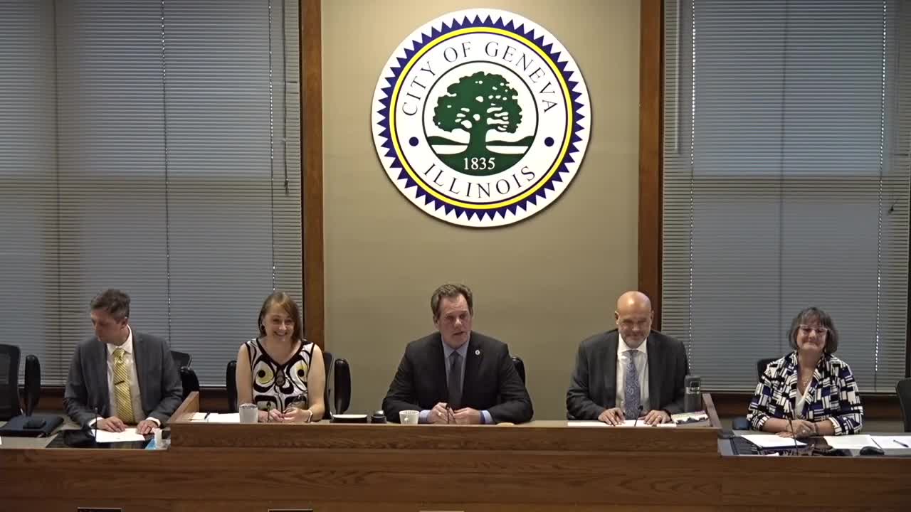 Geneva City Council Unanimously Approves Board Reappointments and Fiscal Year Goals