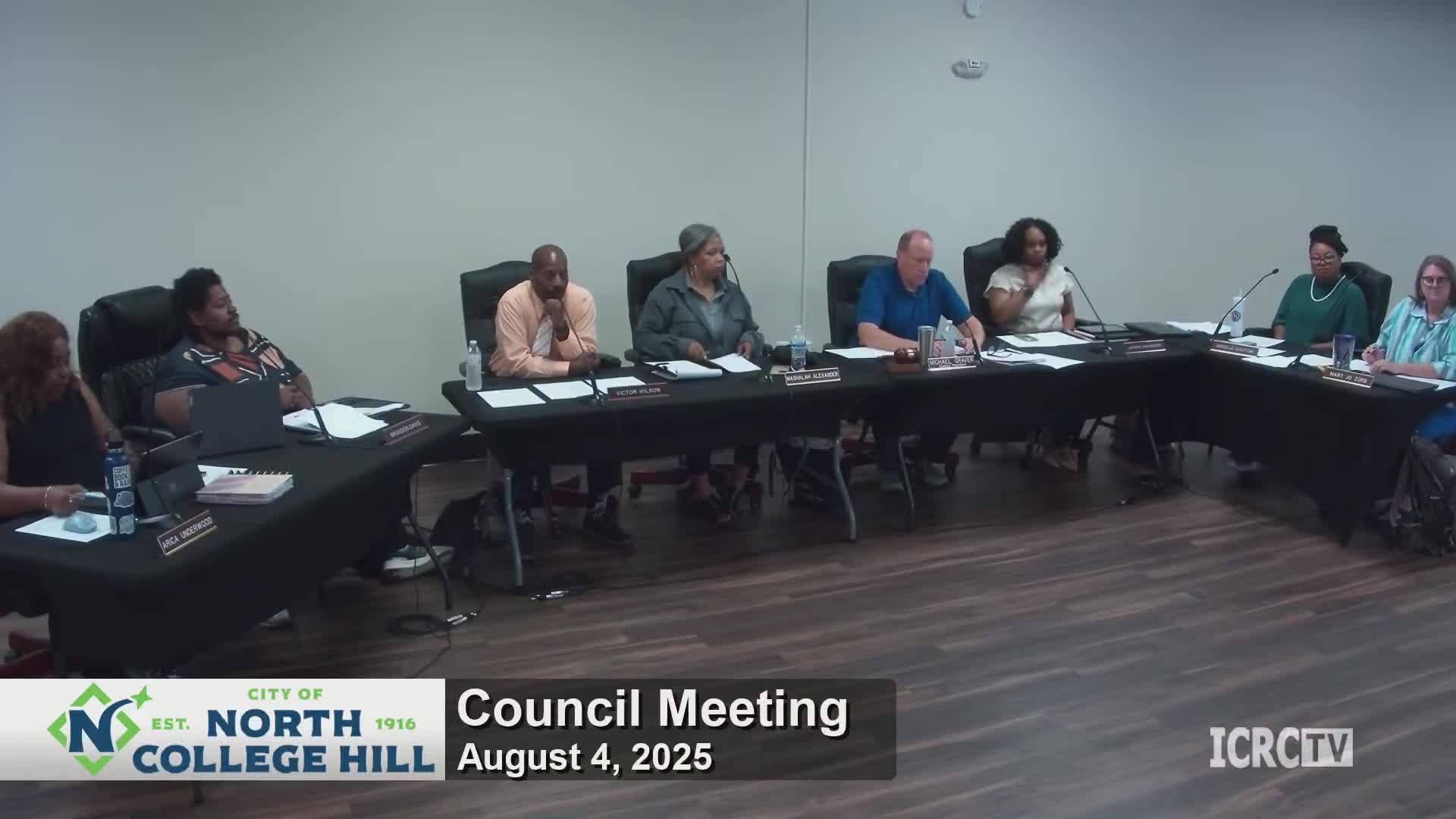 Peg Albert from Ladies American Legion Post addresses local community concerns