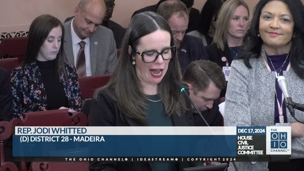 First hearing held on Marriage Equality Act to codify marriage protections in Ohio law