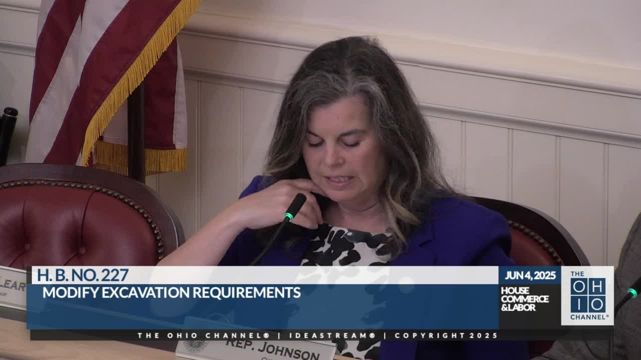 Committee adopts sub-bill language to widen exempt depth for asphalt milling, cites ODOT recommendations