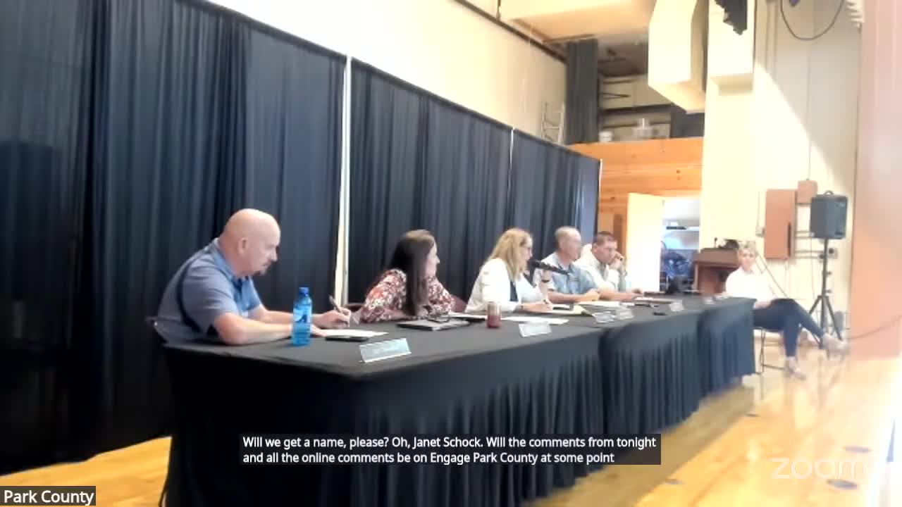 Park County Resident Advocates for Affordable Housing and Local Control in Education