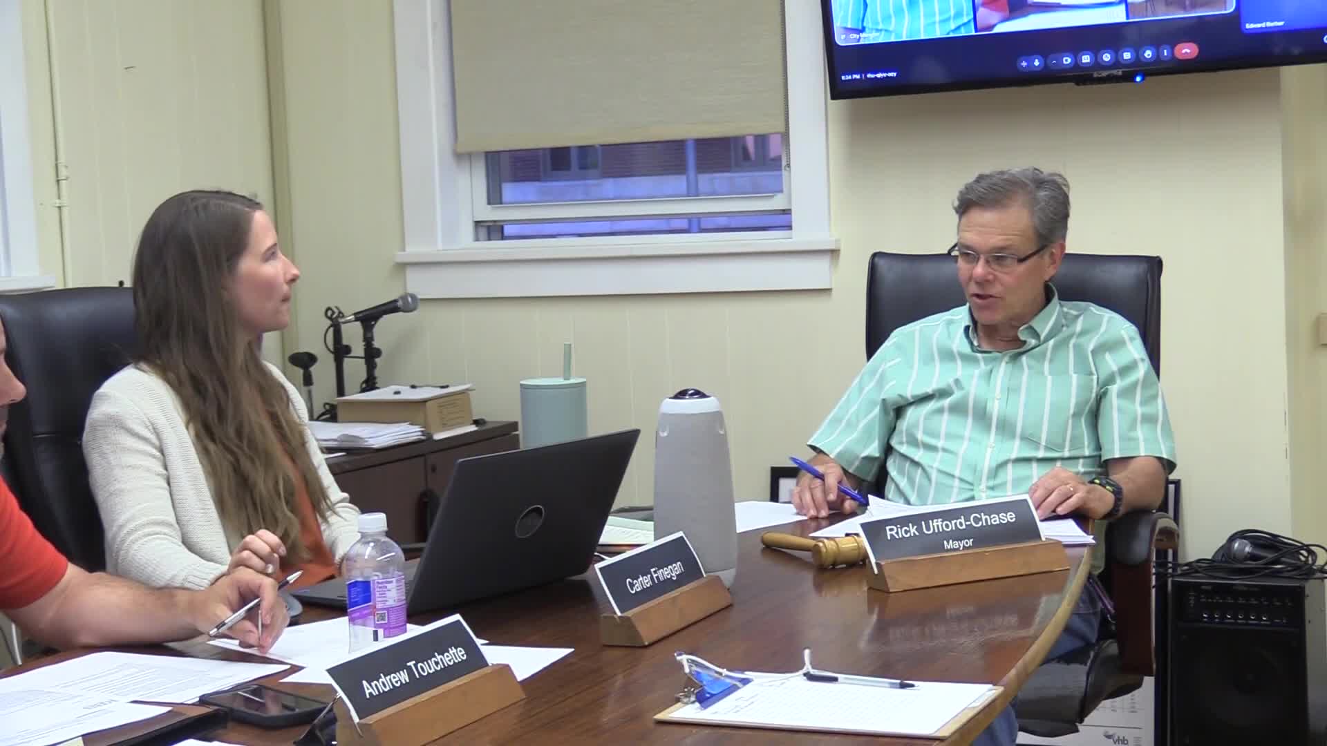 Council authorizes mayor to offer financial and office administrator contract to Carrie Schultz