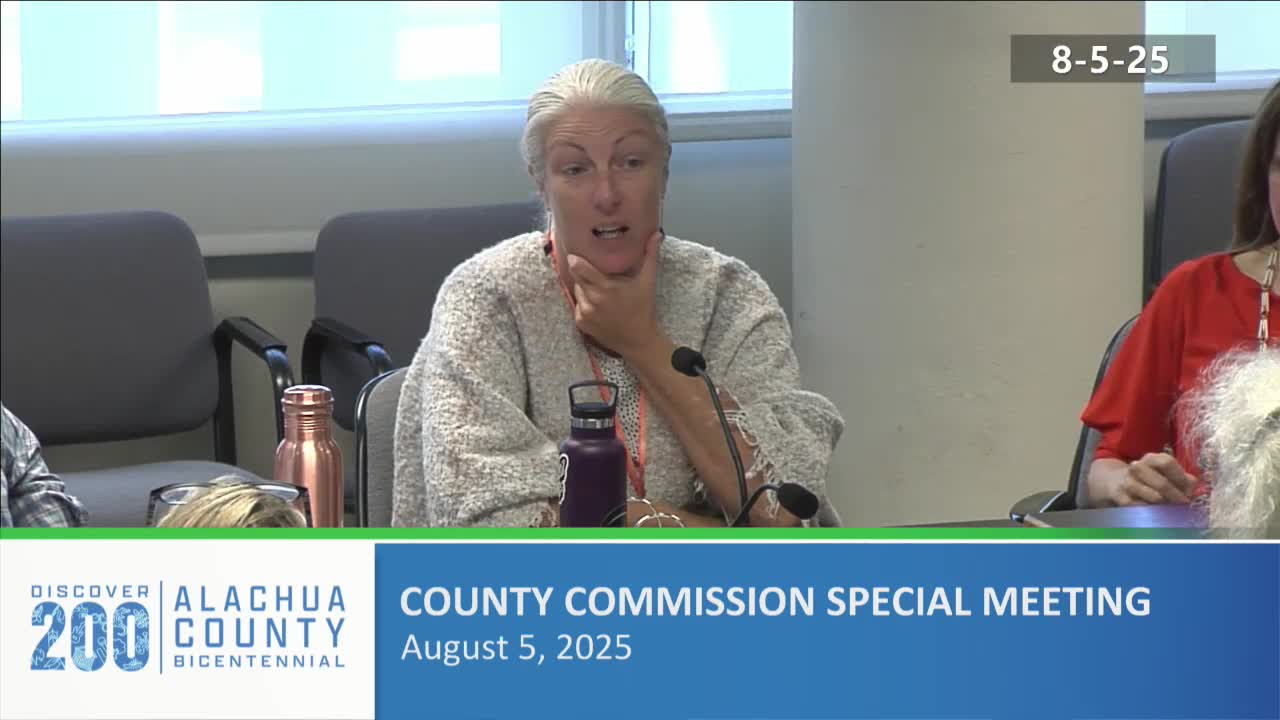 Commissioner Discusses Potential Transfer of Animal Control to Sheriff Scott's Department