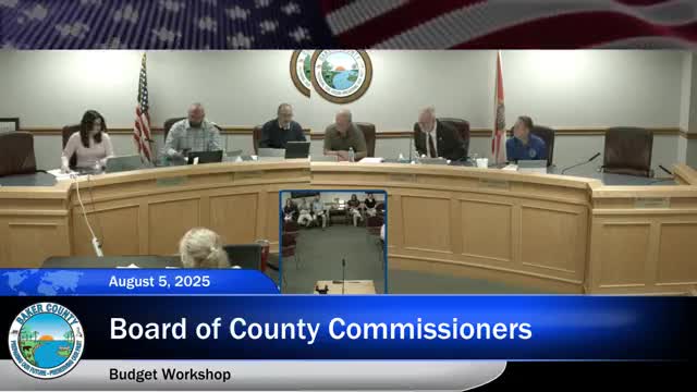 Commissioner Hartley leads prayer and pledge before county meeting agenda review