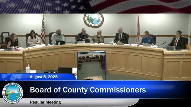 Baker County Board Discusses Future of Medical Director Position and EMS Protocols