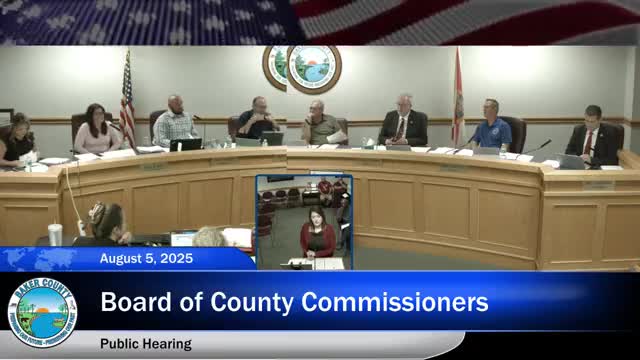 Baker County approves zoning changes and FEMA contracts for disaster recovery projects