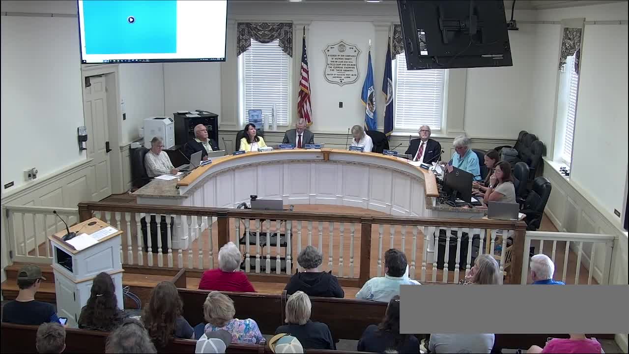 Mathews County supervisors weigh future of Hole in the Wall building amid lease, septic and permit disputes