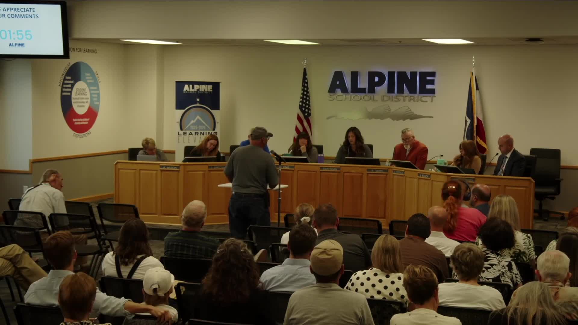 Residents Debate 11.57% Tax Increase in Pleasant Grove School Board Meeting