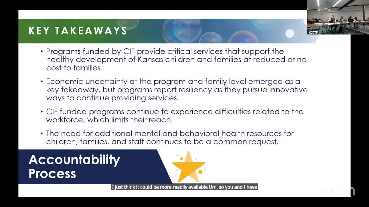 Kansas Department of Education reviews $5M endowment for child care program support