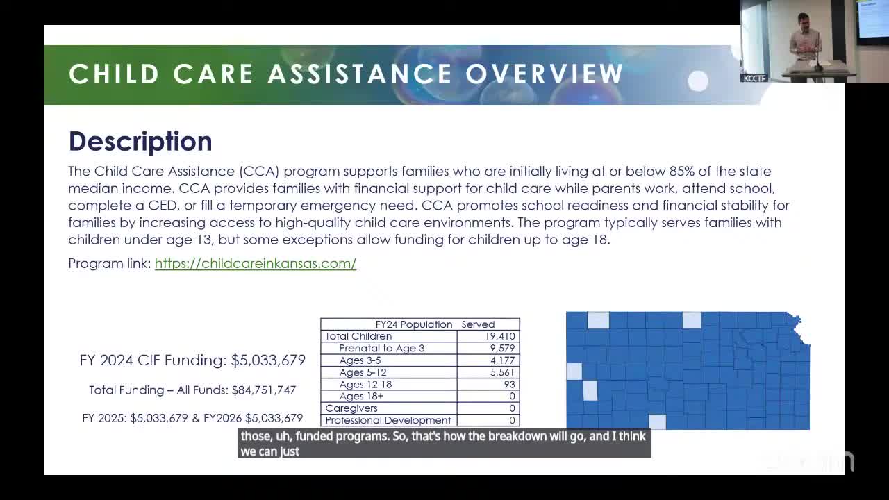 Kansas Implements Childcare Assistance and Early Childhood Programs for Family Stability