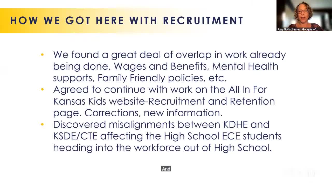 Kansas Early Childhood Group Enhances Recruitment Website and Evaluates Workforce Readiness