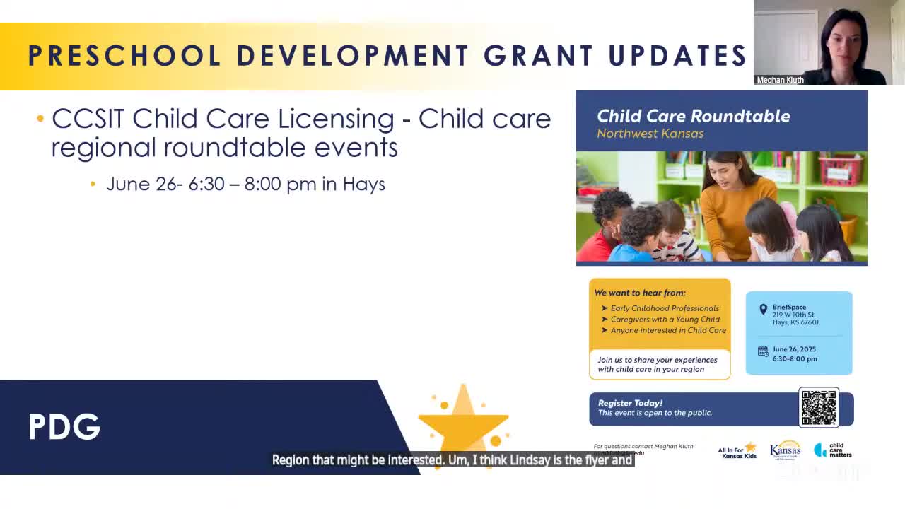Kansas Launches Child Care Grants to Foster Local Solutions and Workforce Development