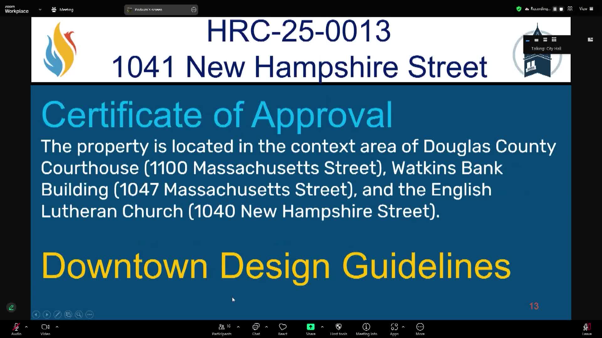 Historic commission approves temporary, restricted parking at 1041 New Hampshire for up to three years