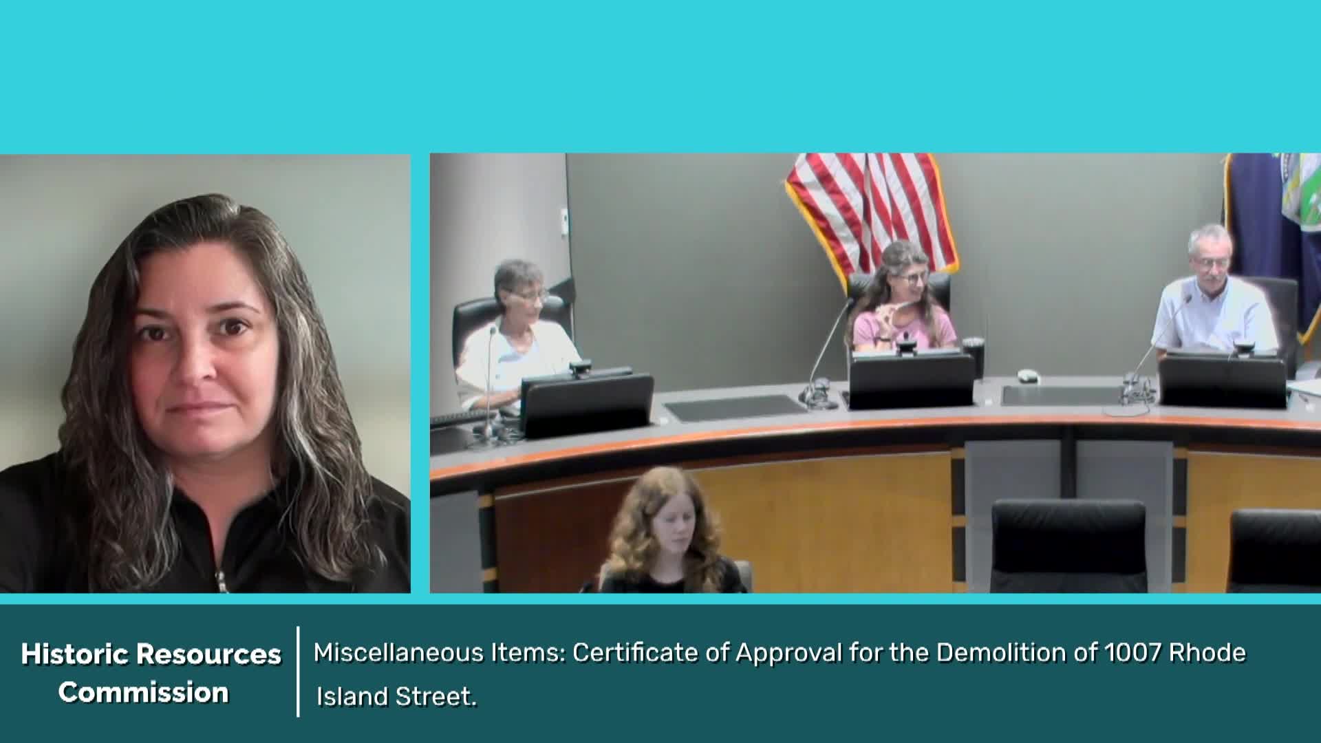 Historic commission elects new ARC representative; University Place survey public sessions planned