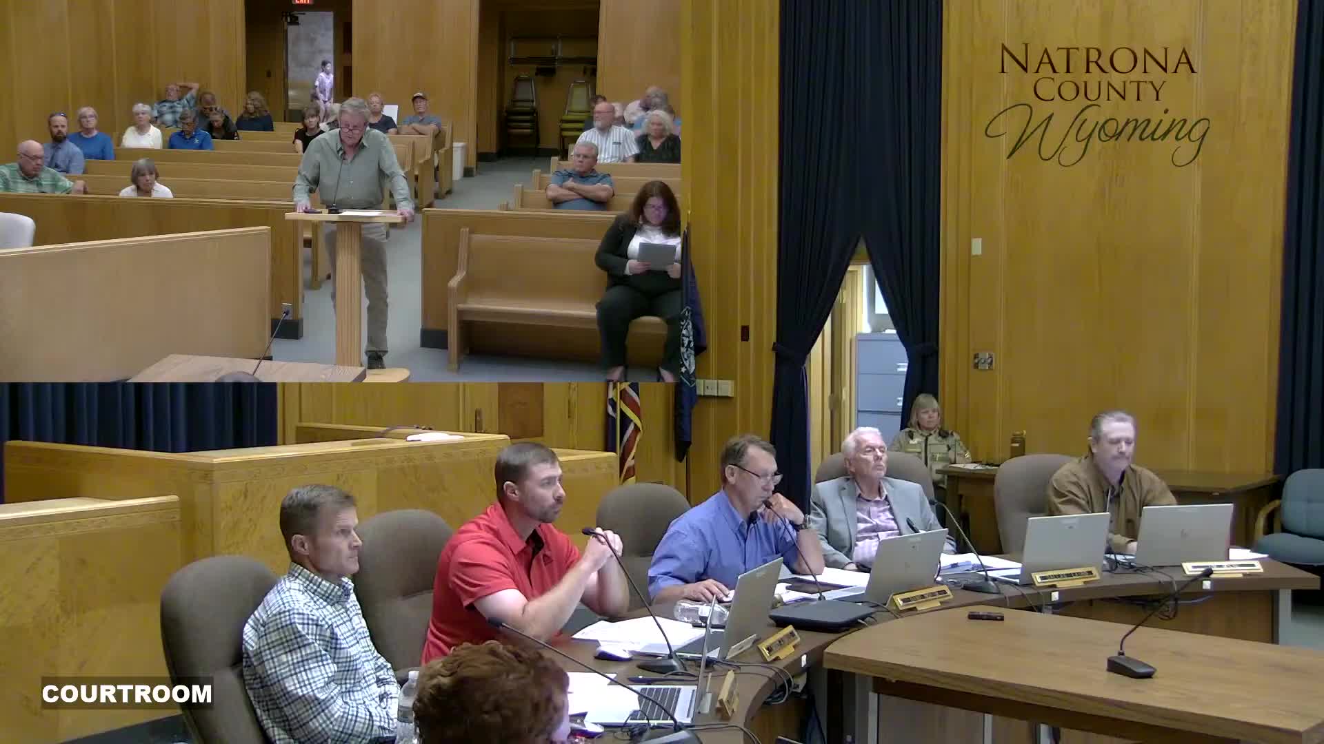 County Commissioners Discuss Resolution Against Industrial Gravel Mining on Residential Roads