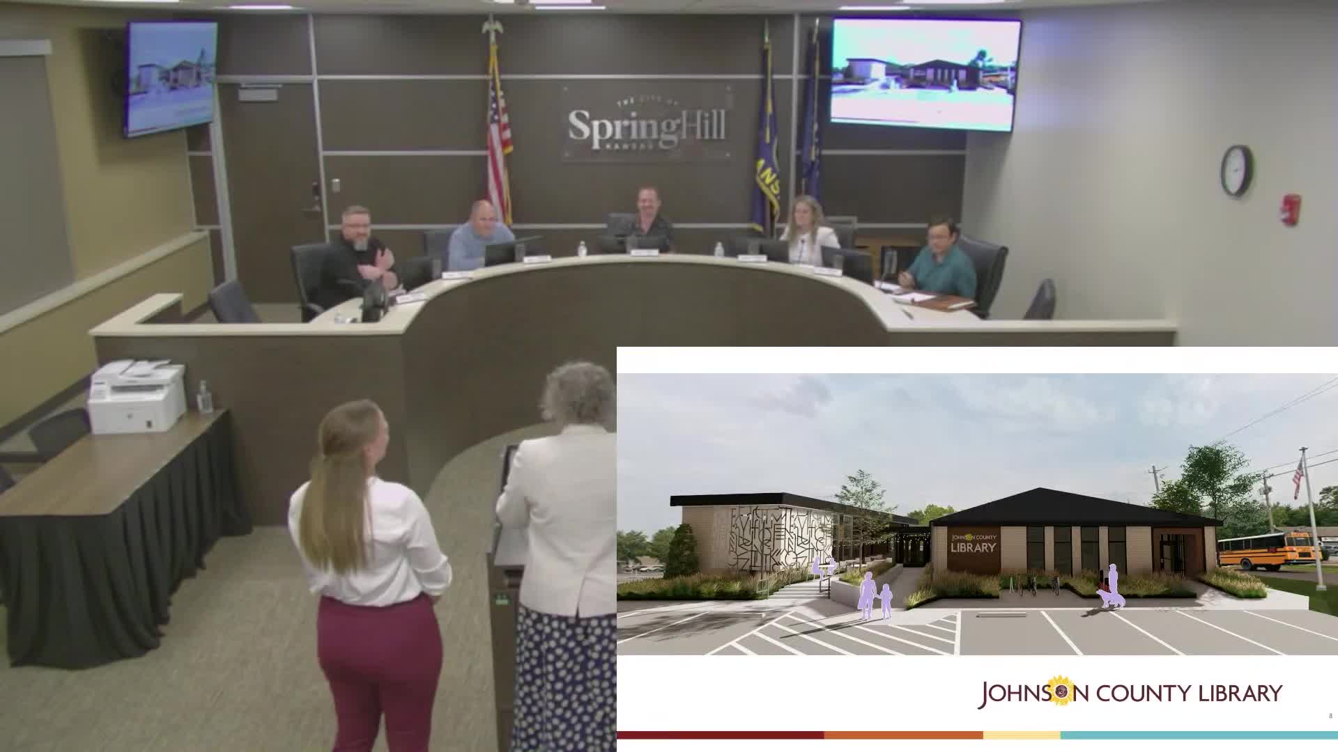 Johnson County Library outlines Spring Hill branch renovation, pilot after-hours access