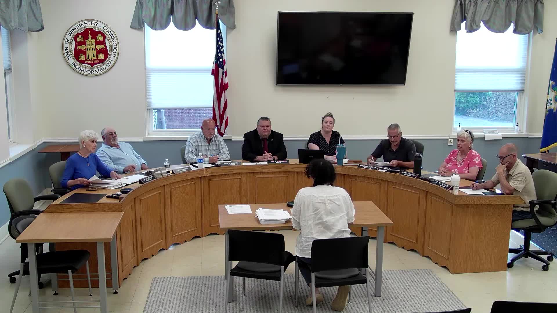 Selectmen approve Mary Anne Marino for Inland Wetlands seat amid questions about dual service