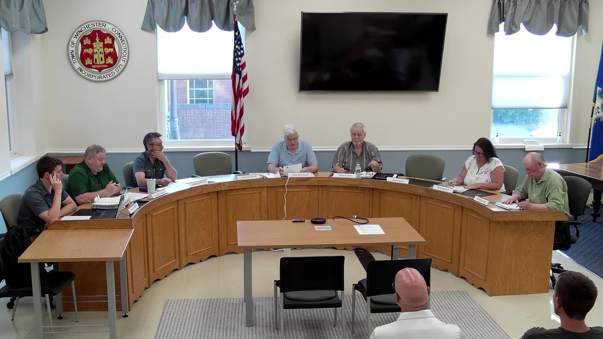 Planning commission approves mixed‑use permit for 165 Torrington Road with conditions