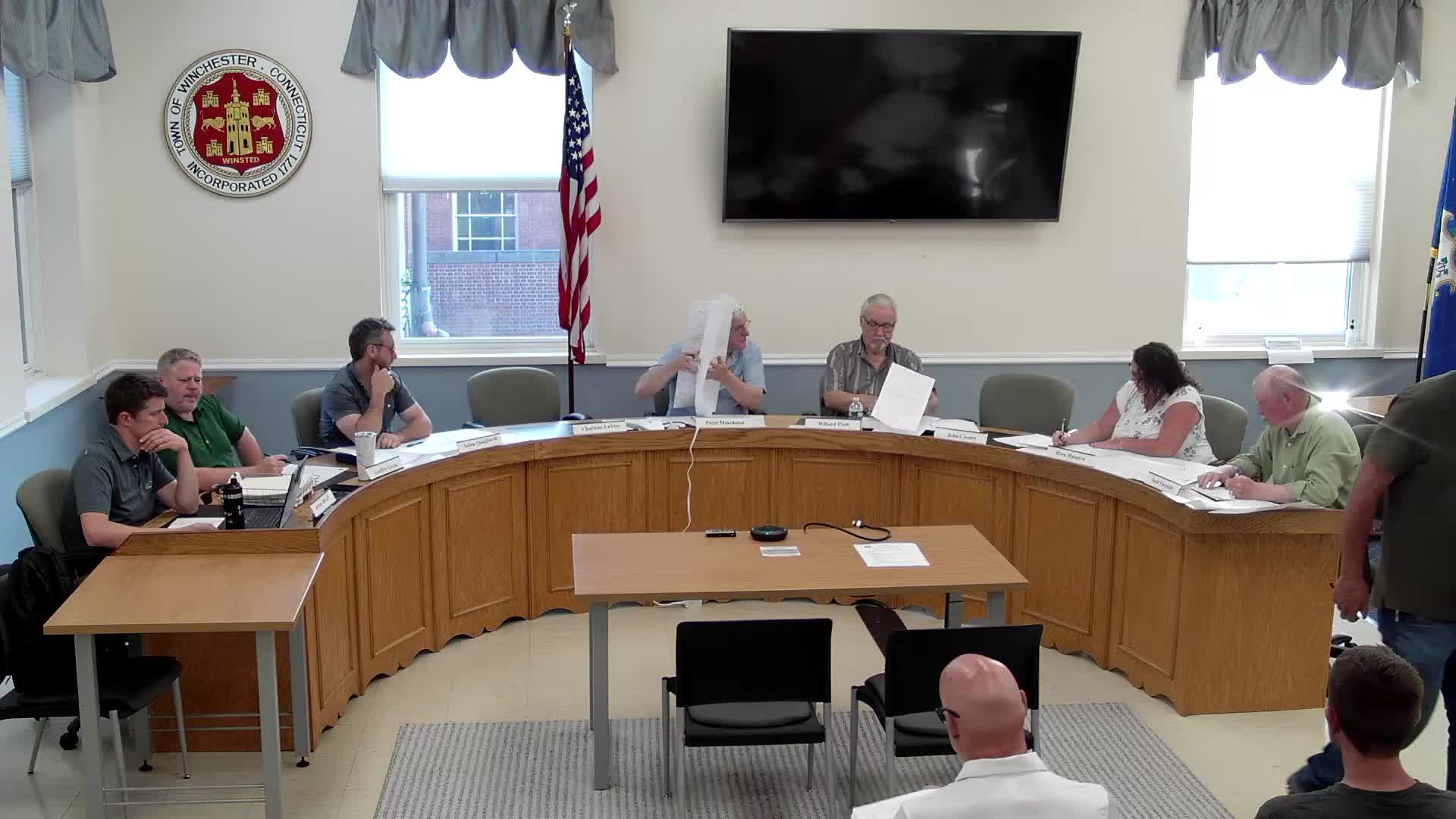 Commission approves landscape/construction yard at 103 Reardon Road with dumpster condition