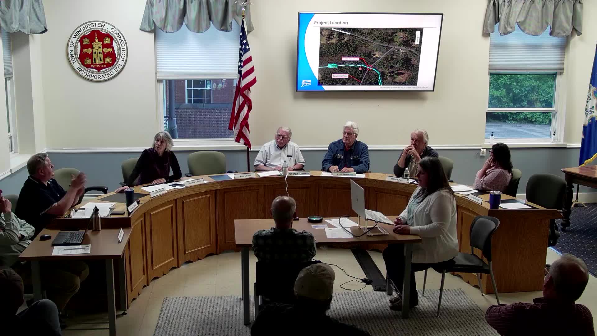 Public hearing continued for mixed‑use proposal at 165 Torrington Road