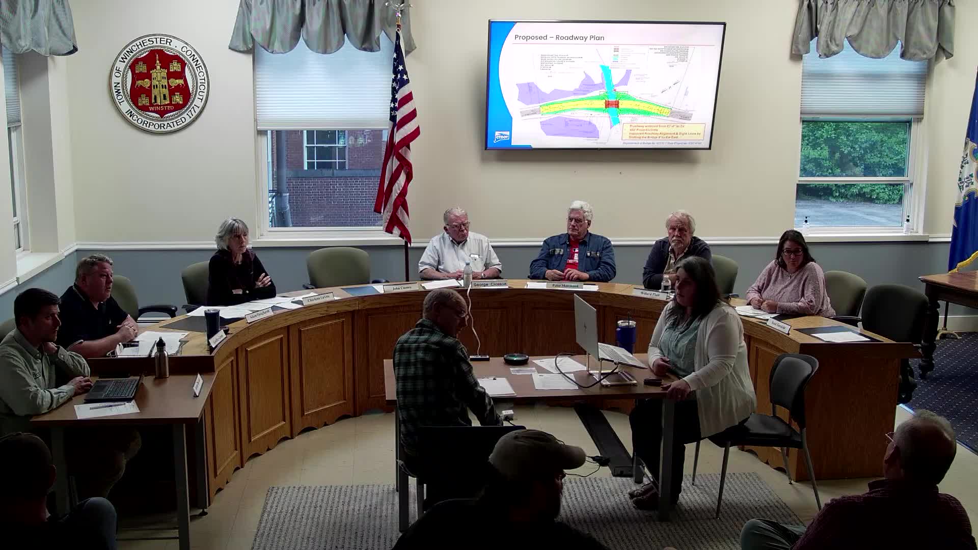Planning staff to revise map; commission discusses expanding Town Gateway along Route 8
