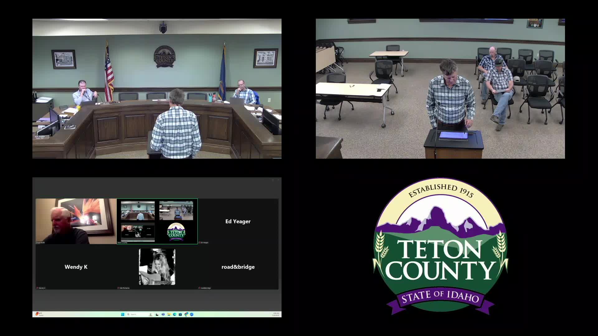 Public works presents options to finish Teton County search-and-rescue building; commissioners weigh bids and funding sources