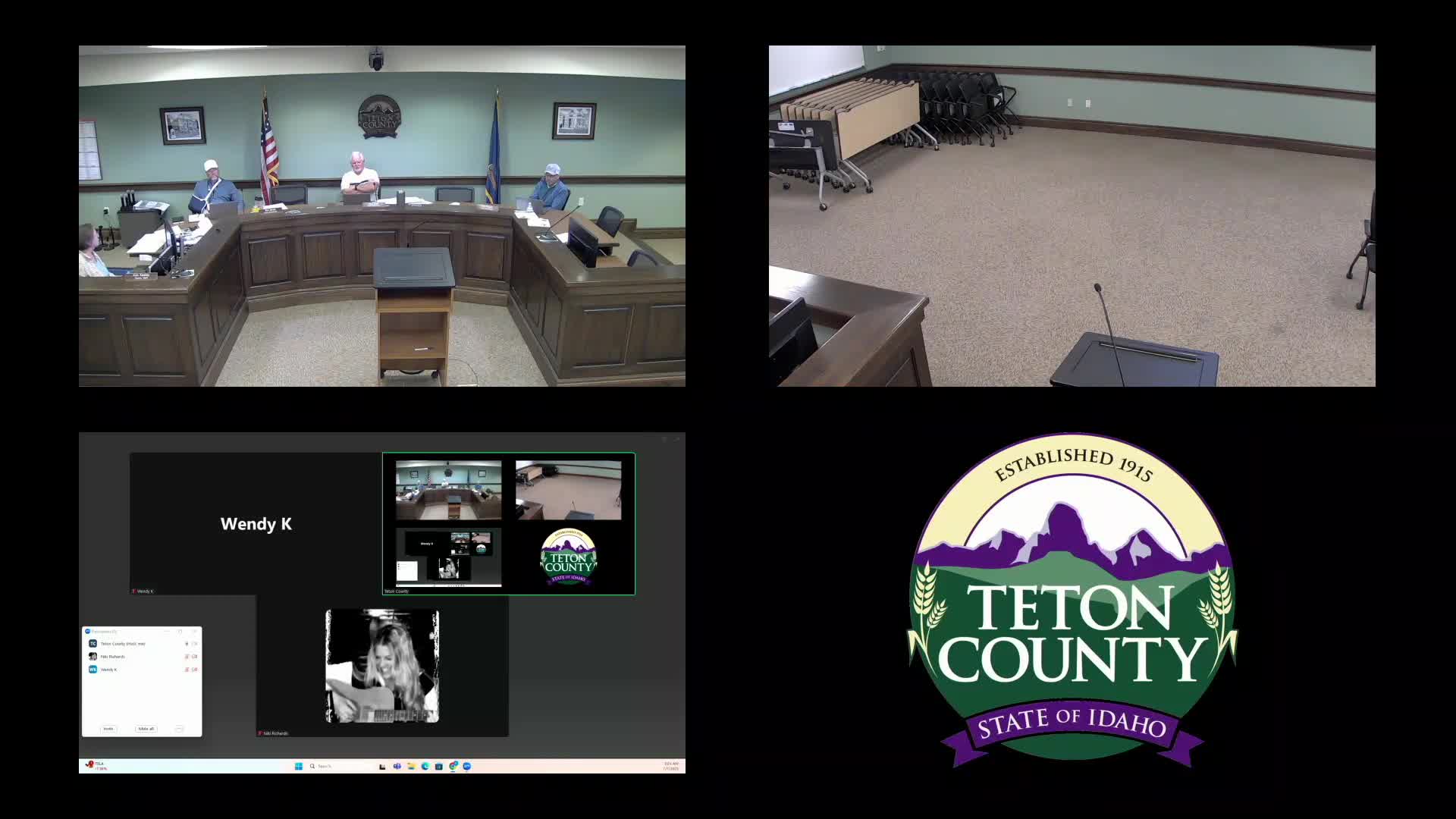 Teton County reviews $2 million in general‑fund cash, weighs one‑time uses and 30% carryover