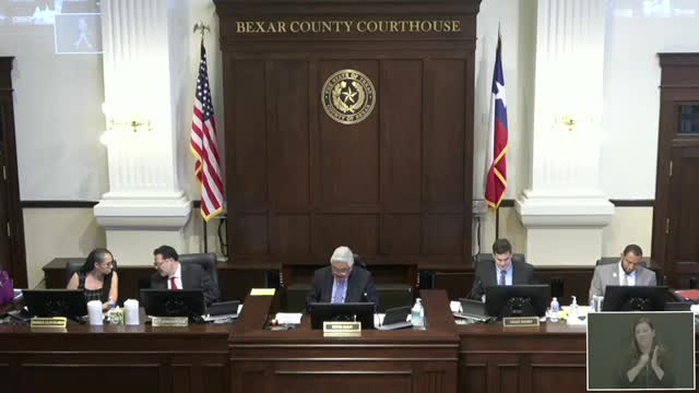Constable Adam updates Bexar County on eviction process changes and personnel needs
