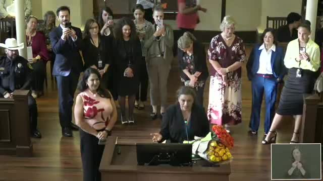 Bexar County Commissioners Honor Temple Beth El's 150th Anniversary Celebration