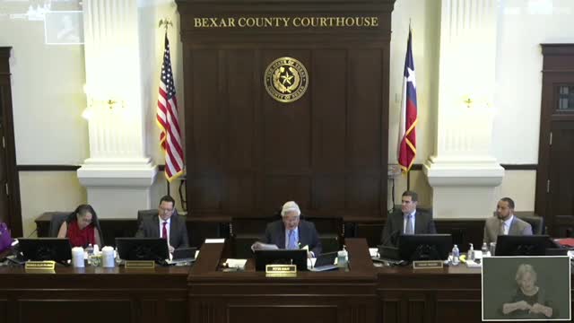 Peter Holt advocates for Frost Bank Center funding and community support in Bexar County