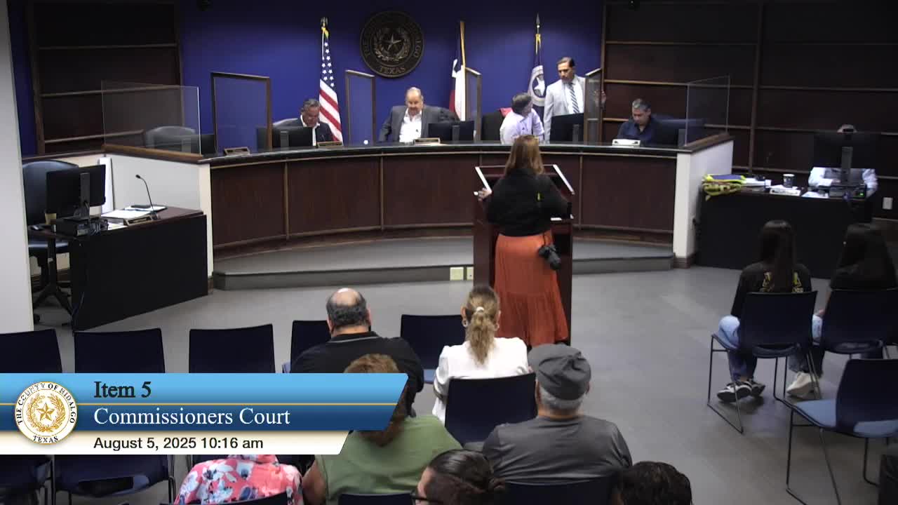 Hidalgo County Celebrates Weslaco Little League 11U Softball Team's State Championship Victory