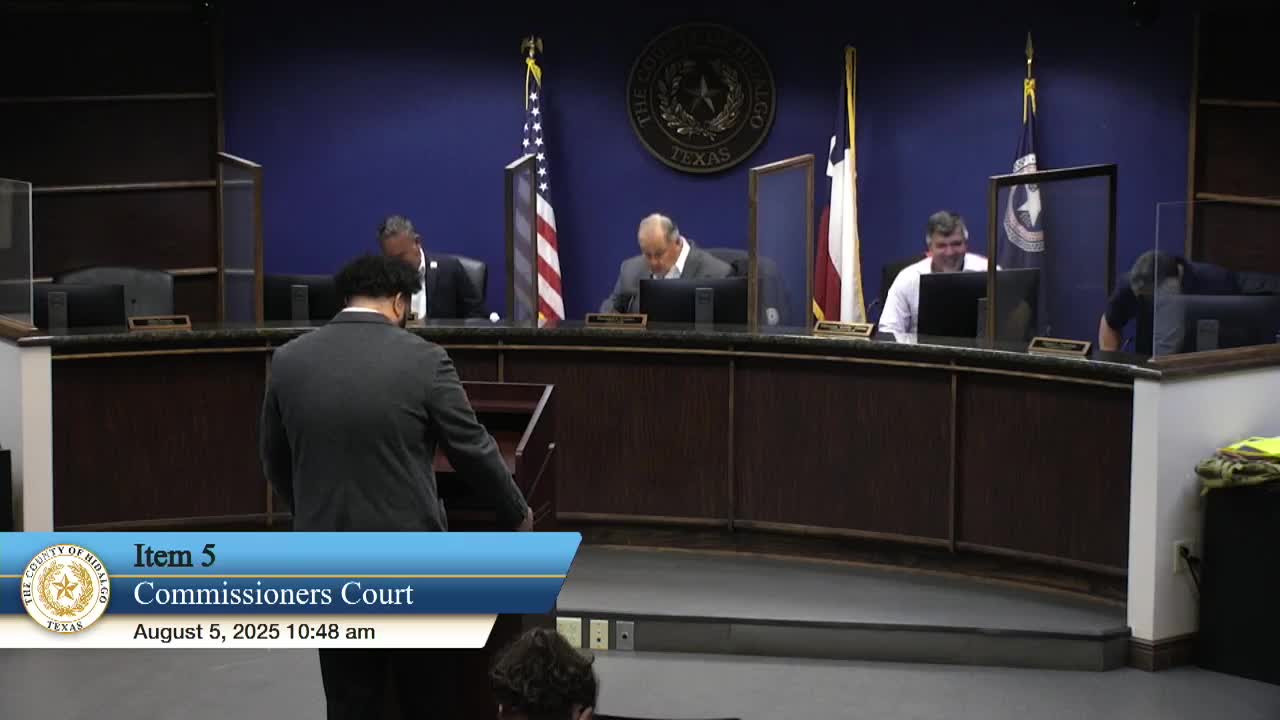Hidalgo County Residents Urge Court Against $50 Million Bond Sale Amid Poverty Concerns