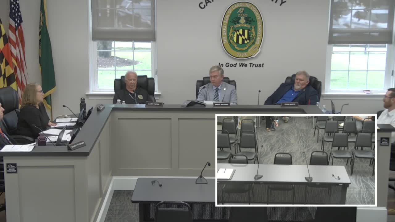 Federalsburg Town Council proposes MOU for sheriff's department to manage police