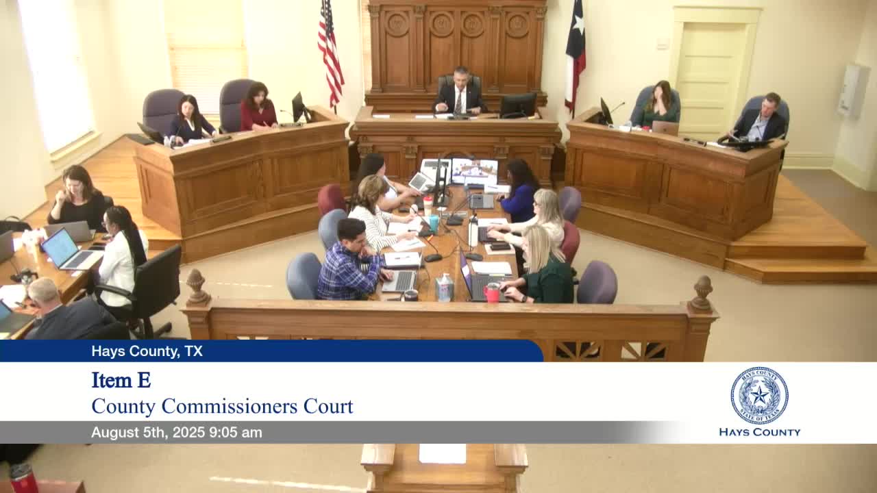 Hays County Officials Discuss Eastside Campus Project Progress