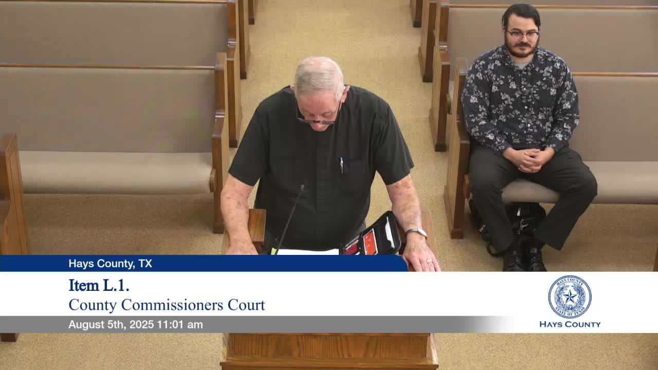 Hays County Budget Workshop Highlights Funding Needs for Public Defender and Social Services