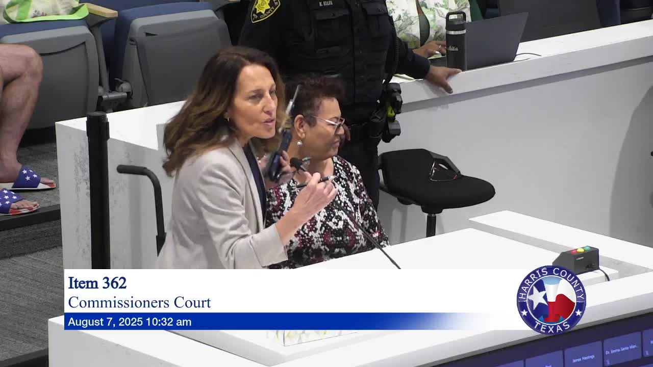 Harris County Residents Urge Support for Early Childhood and Essential Services Funding